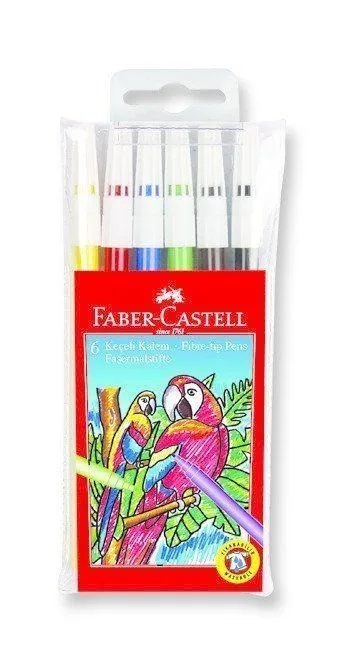 Faber Castell Keçeli Kalem (marker) 6 Lı 5067155106