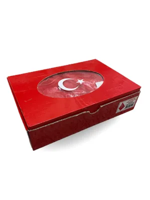 Kale 100x150 Saten Makam Türk Bayrağı