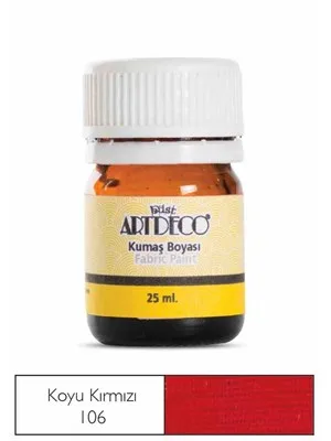 Artdeco 25 Ml Kumaş Boyası Karmen Kırmızı 10a-106