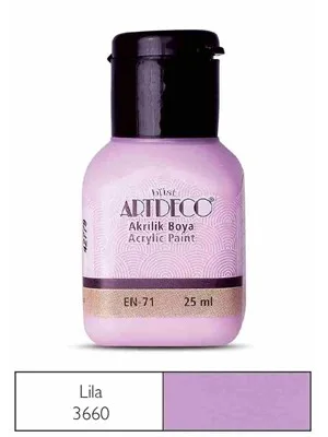 Artdeco 25 Ml Akrilik Boya Lila 70a-3660