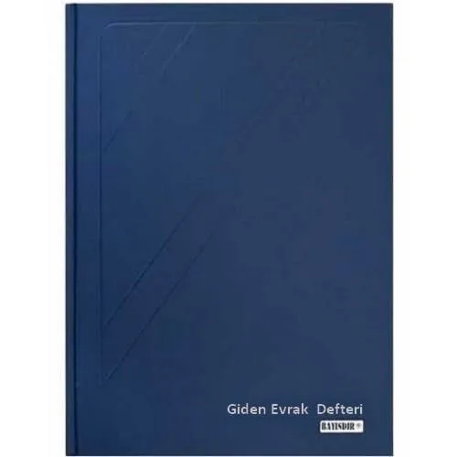 Bayındır Giden Evrak Defteri Ciltli 72yp