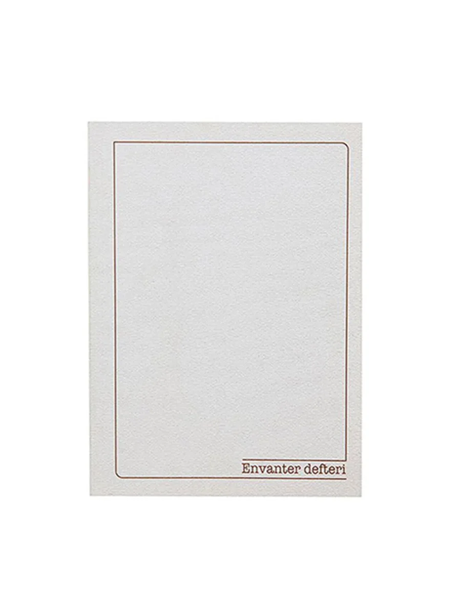 Bayındır 20x28 Envanter Defteri 48yp