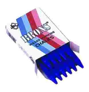 Brons Yağlı Tebeşir Mavi Br-254 12"li