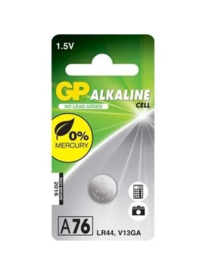 Gp Lr44 A76 1.5 Volt Pil 2016