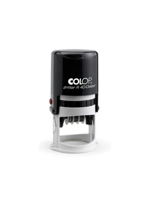 Colop R40 Tarih Kaşesi Siyah