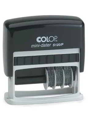 Colop S120-dd Mini Çift Haneli Tarih Kaşesi