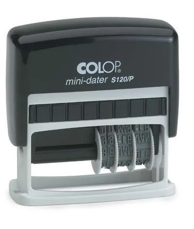 Colop S120-dd Mini Çift Haneli Tarih Kaşesi
