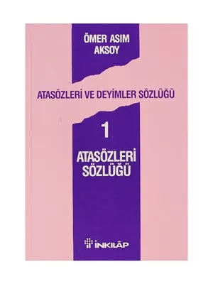 İnkılap Yay.-atasözleri ve Deyimler Sözlüğü 1