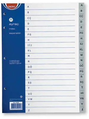 Noki Seperatör A Dan Z Ye Harfli 59229