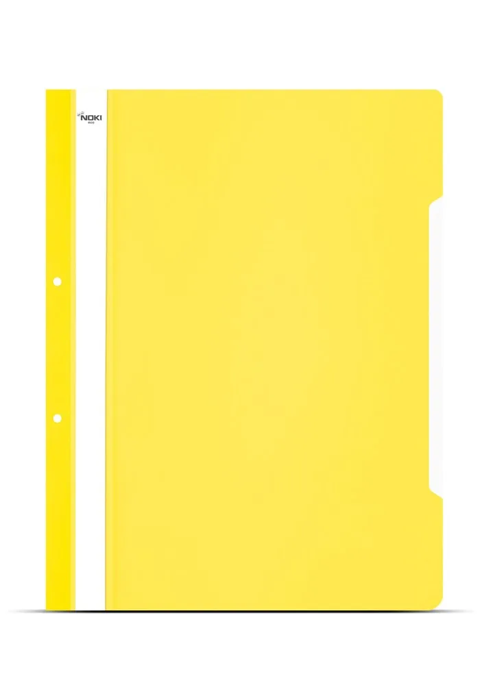 Noki A4 Telli Dosya Xl Sarı 4820-030