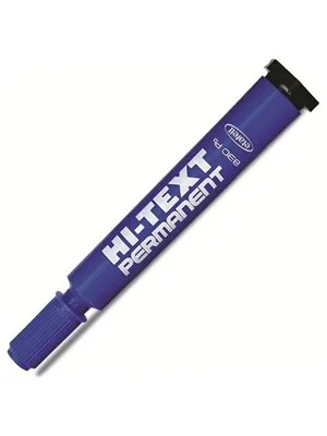 Hi-text 830 Pb Koli Kalemi Yuvarlak Uç Mavi