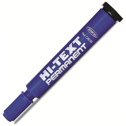 Hi-text 830 Pc Koli Kalemi Kesik Uç Mavi