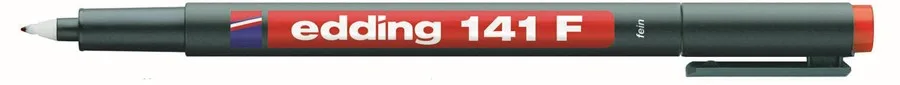 Edding 141f Asetat Kalemi Kırmızı