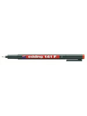 Edding 141f Asetat Kalemi Kırmızı