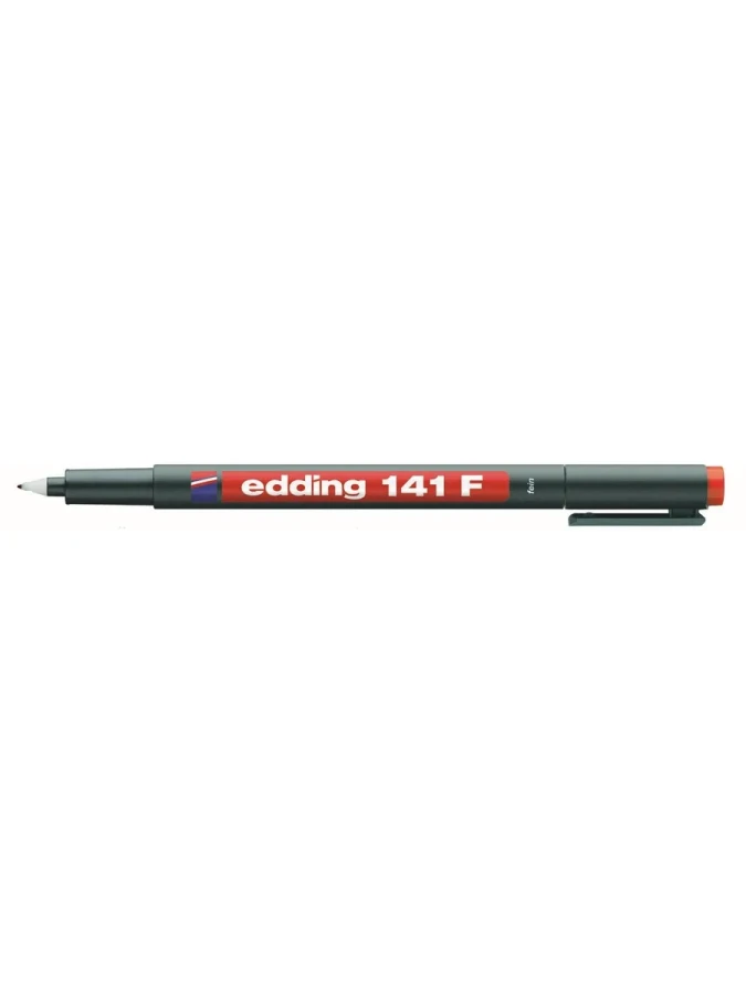 Edding 141f Asetat Kalemi Kırmızı