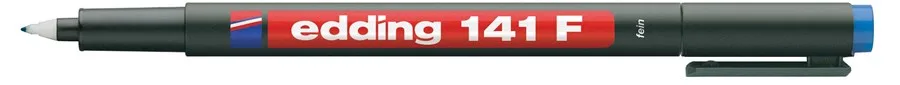 Edding 141f Asetat Kalemi Mavi