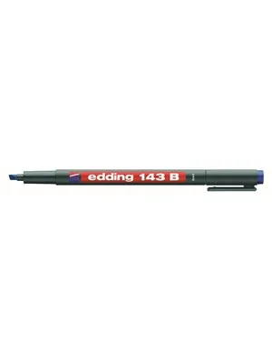 Edding 143b Asetat Kalemi Mavi
