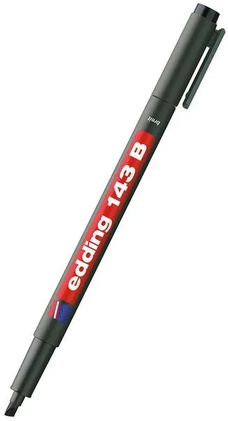 Edding 143b Asetat Kalemi Siyah