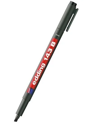 Edding 143b Asetat Kalemi Siyah