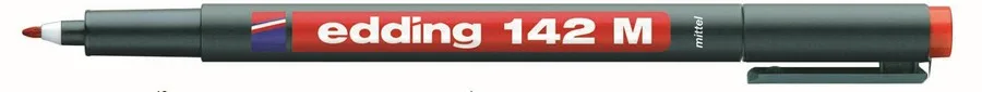 Edding 142m Asetat Kalemi Kırmızı