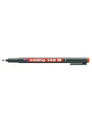 Edding 142m Asetat Kalemi Kırmızı