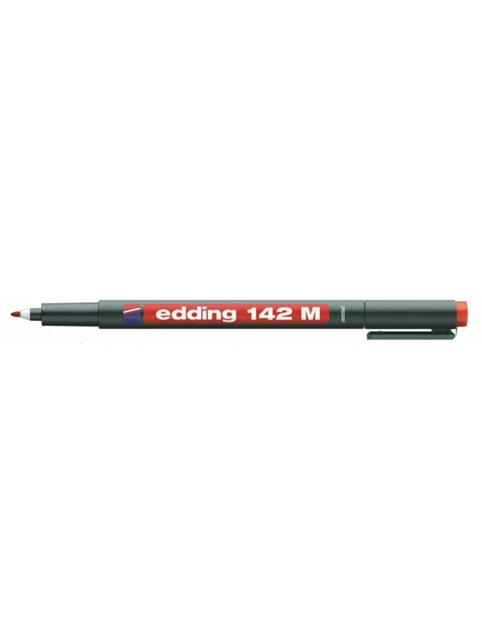Edding 142m Asetat Kalemi Kırmızı