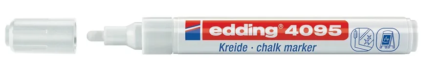 Edding 4095 Window Tahta Kalemi Beyaz