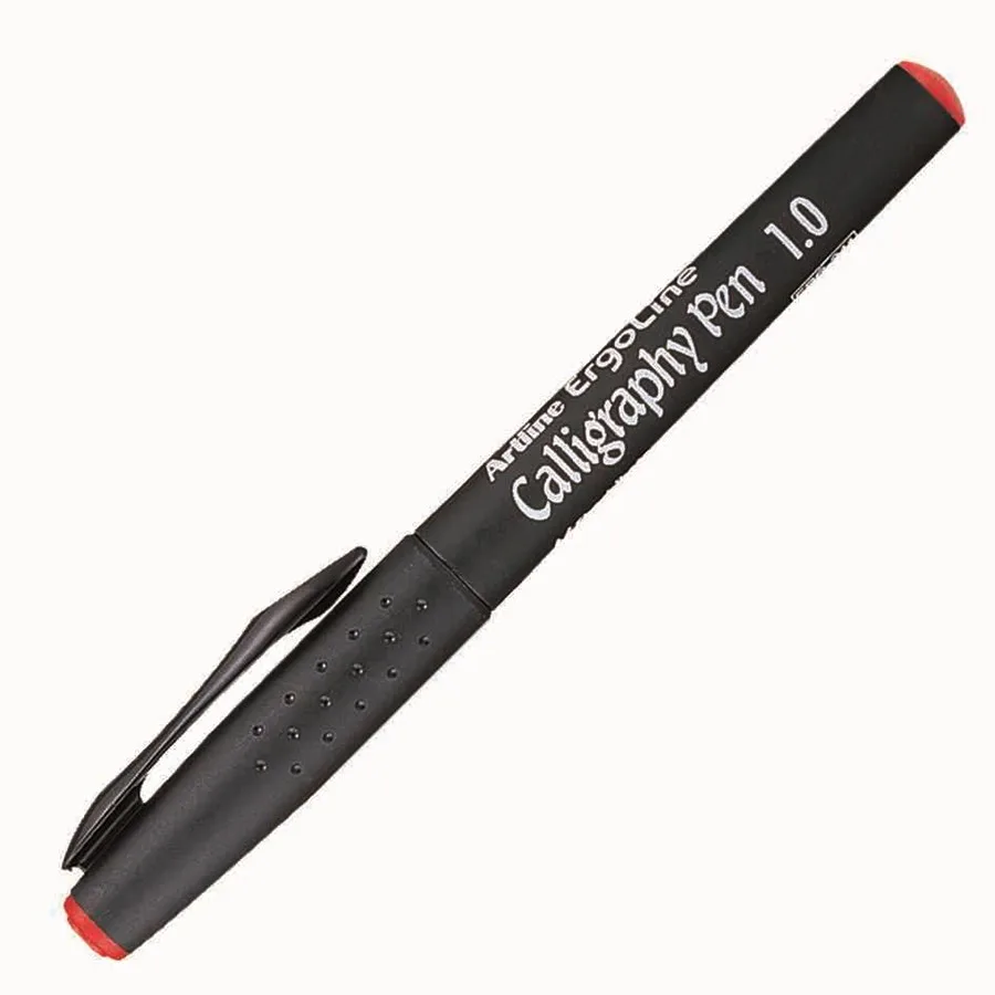 Artline Calligraphy Kalem 1 Mm Kırmızı Erg-241
