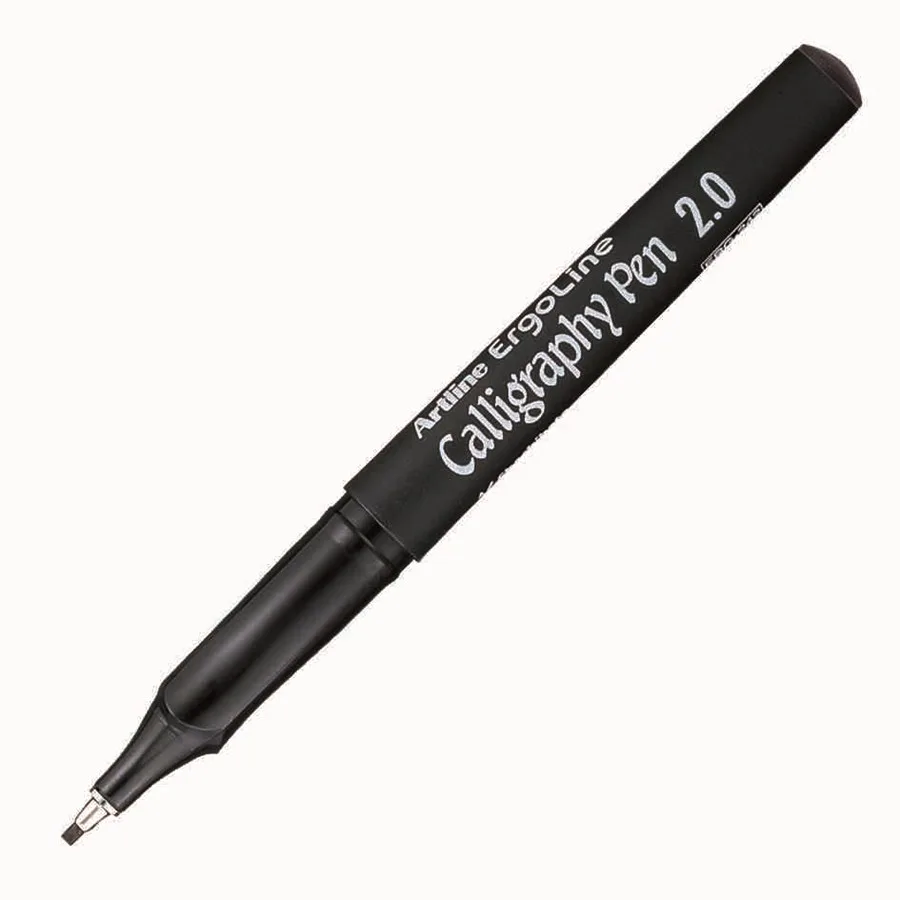 Artline Calligraphy Kalem 2 Mm Siyah Erg-242