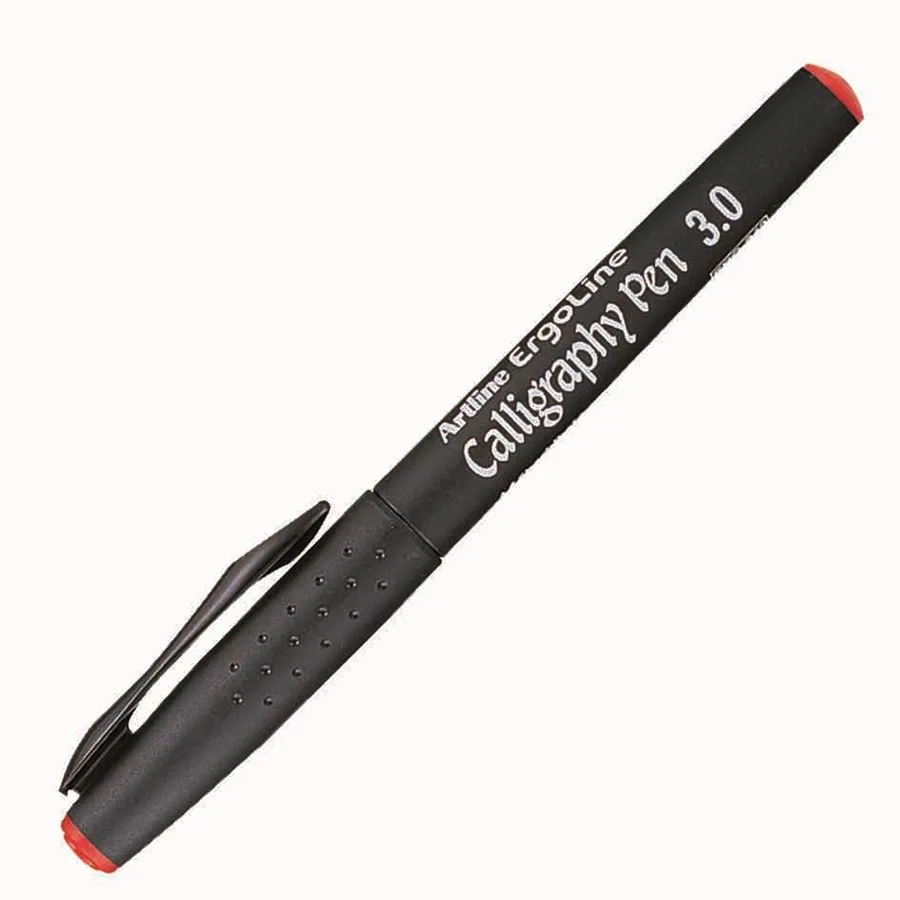 Artline Calligraphy Kalem 3 Mm Kırmızı Erg-243
