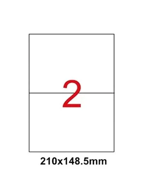 Tekno 210x148.5 Mm Laser Etiket 100 Lü Bk-2100