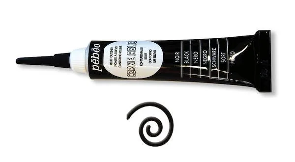 Pebeo 20 Ml Cam Kontürü 390 Siyah