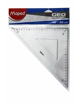 Maped 45x32 Gönye Kırılmaz Plastik 244432