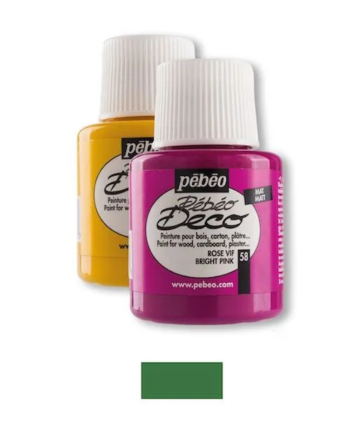 Pebeo Deco 110 Ml Ahşap Boyası Antik Yeşil 28