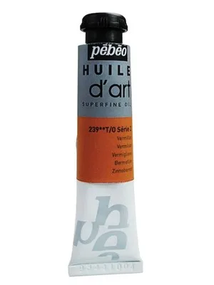 Pebeo Huıle D'art 37 Ml Yağlı Boya Vermilion 239 Seri 2