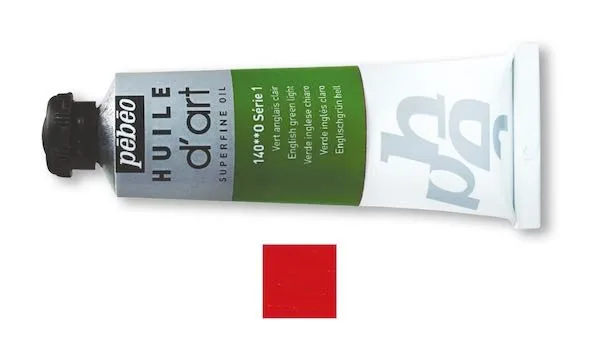 Pebeo Huıle D'art 37 Ml Yağlı Boya Cadmium Red Light 332 Seri 3