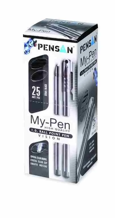 Pensan My-pen Tükenmez Kalem Siyah 2210
