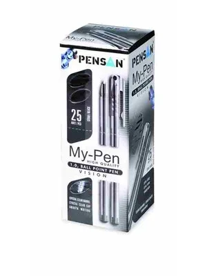 Pensan My-pen Tükenmez Kalem Siyah 2210