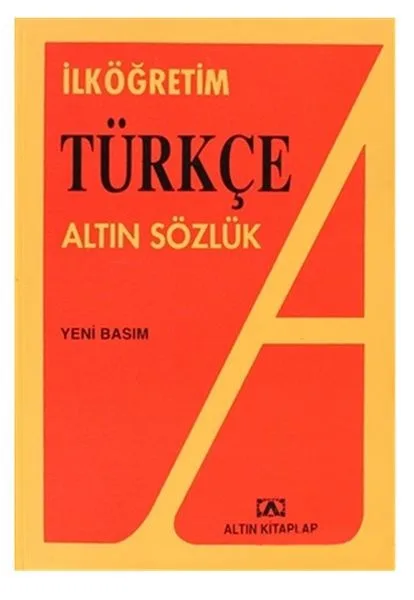 Altın Kitap Yay.-ilköğretim Türkçe Sözlük