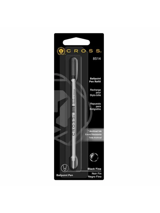 Cross F (fıne) Tükenmez Kalem Yedeği (refil) Siyah 8514