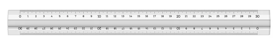 Hatas 30 Cm Tribledesimetre Şeffaf 00250