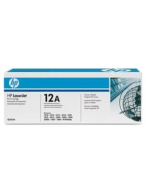 Hp Q2612a Orijinal Laser Toner Siyah 1010/1012/1020/m1005