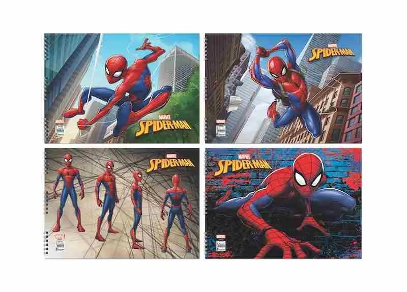 Keskin Color Spiderman 25x35 Cm Spiralli Resim Defteri 15 Yp 300215-06