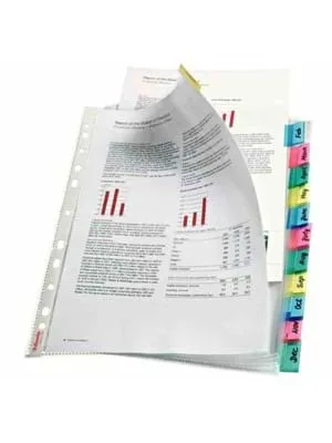 Esselte Ayraçlı Poşet Dosya 12 Renk Slt-414170