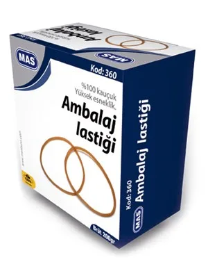 Mas Ambalaj Lastiği Kauçuk 50 Gr 80/50 Mm 355