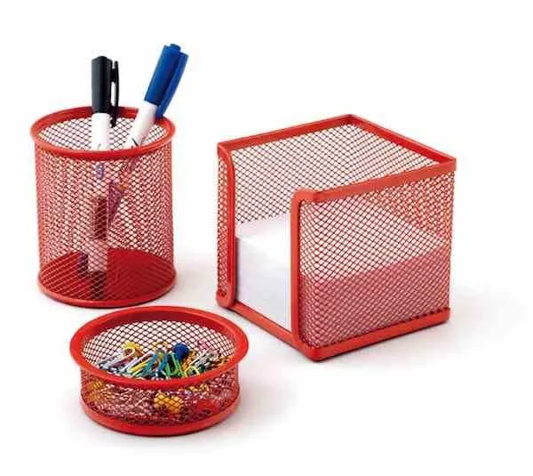 Mas Metal Perfore 3 Lü Set Kırmızı 505