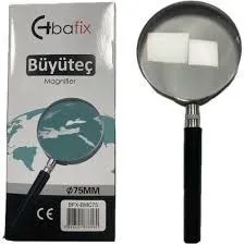 F G Büyüteç Metal Çerçeve 60 Mm