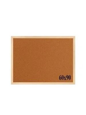 Panda 60x90 Ahşap Çerçeve Mantar Pano 116