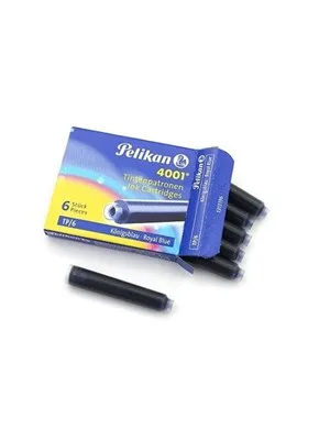 Pelikan Kartuş Mavi 6 Lı 4001
