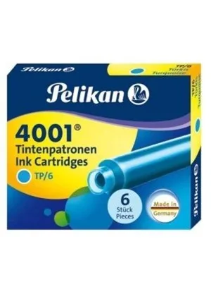 Pelikan Kartuş Mavi 6 Lı 4001
